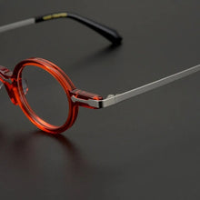 Load image into Gallery viewer, Round Acetate Glasses Frame Women Eyewear Handmade Eyeglasses Men Designer Brand Myopia Optical Glasses