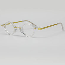 Load image into Gallery viewer, Round Acetate Glasses Frame Women Eyewear Handmade Eyeglasses Men Designer Brand Myopia Optical Glasses