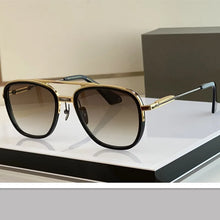 Carica l&#39;immagine nel visualizzatore di Gallery, Shelf DTA Top Brand   Brand Men Women Sun Glasses Male Retro Female Sunglasses For  Mach Style Eight Sunglasses