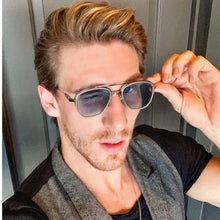 Carica l&#39;immagine nel visualizzatore di Gallery, Shelf DTA Top Brand   Brand Men Women Sun Glasses Male Retro Female Sunglasses For  Mach Style Eight Sunglasses