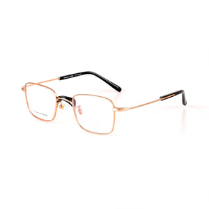 New Square Frames Glasses Made of Titanium and Acetate with Fine Quality Men  Eyeglasses Women  Glasses