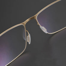 Load image into Gallery viewer, Square Titanium Alloy Glasses Frame Men Optical Myopia Prescription Eyeglasses Frame Women Denmark   Screwless Eyewear