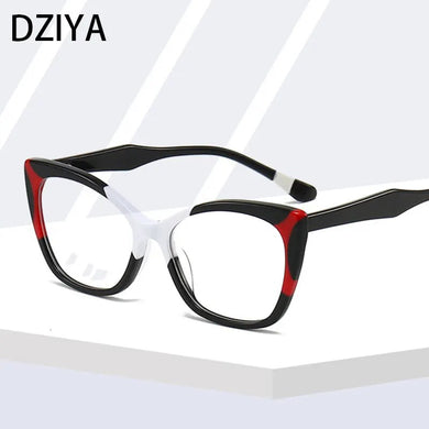 Style Vintage  Cat Eye Acetate Fiber Spectacle Frame for Women High-Grade Female Prescription Eyewear 60999