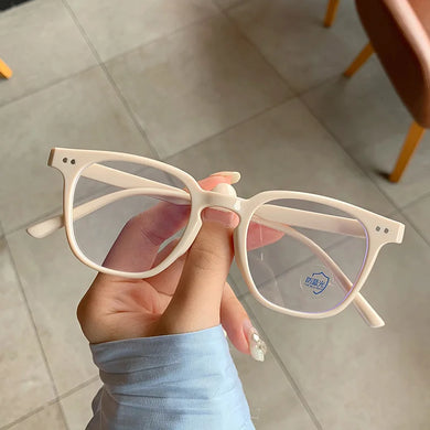 New Style Women's Glasses Vintage Retro Style Square Shape Eye Glasses Frame for Women Blue Light Blocking Computer Office Glass