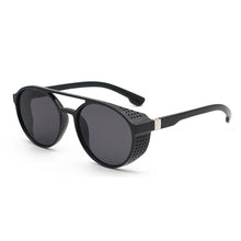 Load image into Gallery viewer, New Stylish Round Steampunk Sunglasses Women Men Vintage Brand Sun Glasses Steam Punk Retro Sun Glasses Oculus de sol