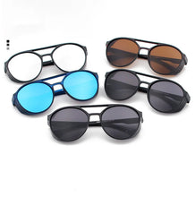 Load image into Gallery viewer, New Stylish Round Steampunk Sunglasses Women Men Vintage Brand Sun Glasses Steam Punk Retro Sun Glasses Oculus de sol