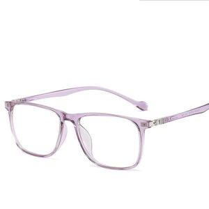 TR90 Myopia Glasses Frame ,Square Ultralight Glasses Frames  ,Presbyopia Optical Eyeglasses Frames For Men Women F8064