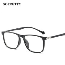 Carica l&#39;immagine nel visualizzatore di Gallery, TR90 Myopia Glasses Frame ,Square Ultralight Glasses Frames  ,Presbyopia Optical Eyeglasses Frames For Men Women F8064