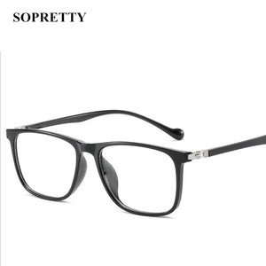 TR90 Myopia Glasses Frame ,Square Ultralight Glasses Frames  ,Presbyopia Optical Eyeglasses Frames For Men Women F8064
