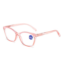 Load image into Gallery viewer, New Transparent Pink Presbyopia Computer Reading Glasses For Women Men Far Sighted Eyeglasses Diopters +1.0+1.5+2.0+2.5+3.0+3.5