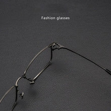 Load image into Gallery viewer, Trend Retro Pure Titanium Man Glasses Frame Women Polygon Fashion Luxury Glasses Frame