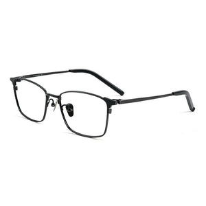 Trend Retro Pure Titanium Man Glasses Frame Women Polygon Fashion Luxury Glasses Frame