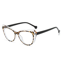 Load image into Gallery viewer, Trends Cat Eye Glasses for Women Punk Clear Lens Eyewear Lady Brand Designer Shades Transparent Eyeglass Frame