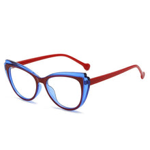 Load image into Gallery viewer, Trends Cat Eye Glasses for Women Punk Clear Lens Eyewear Lady Brand Designer Shades Transparent Eyeglass Frame