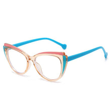 Load image into Gallery viewer, Trends Cat Eye Glasses for Women Punk Clear Lens Eyewear Lady Brand Designer Shades Transparent Eyeglass Frame