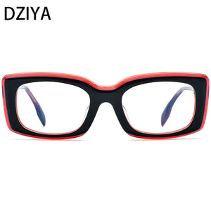 Trends rectangle Acetate Eyeglass Frame Women Optical Frame Computer Eyeglasses Prescription Glasses 60562