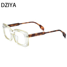 Load image into Gallery viewer, Trends rectangle Acetate Eyeglass Frame Women Optical Frame Computer Eyeglasses Prescription Glasses 60562