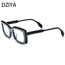 Load image into Gallery viewer, Trends rectangle Acetate Eyeglass Frame Women Optical Frame Computer Eyeglasses Prescription Glasses 60562