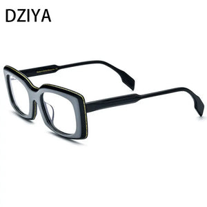 Trends rectangle Acetate Eyeglass Frame Women Optical Frame Computer Eyeglasses Prescription Glasses 60562