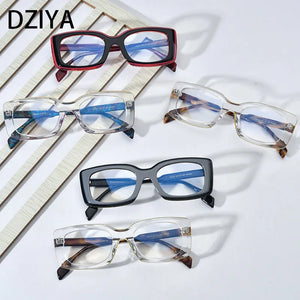 Trends rectangle Acetate Eyeglass Frame Women Optical Frame Computer Eyeglasses Prescription Glasses 60562