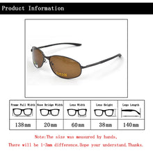 Carica l&#39;immagine nel visualizzatore di Gallery, UV400 Polarized Sunglasses for Women Men Metal Frame Sport Shades Sun Glasses Travel Driving Sunglasses Gray/Tan Lens L3