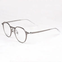 Load image into Gallery viewer, Ultra Light Pure Titanium Men&#39;s Eyeglass Frame Retro Round Frame Business Fashion Casual Prescription Eyeglass Frame MB0233