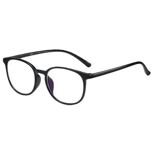 New Ultralight PC Frame Women's Reading Glasses Elliptic Portable High-definition Man Presbyopic Eyeglasses Diopter +1.0 ~ +4.0