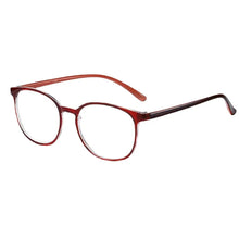 Carica l&#39;immagine nel visualizzatore di Gallery, New Ultralight PC Frame Women&#39;s Reading Glasses Elliptic Portable High-definition Man Presbyopic Eyeglasses Diopter +1.0 ~ +4.0