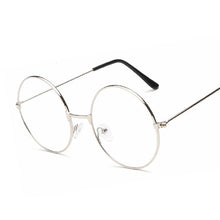 Load image into Gallery viewer, Vintage Round Glasses Frame Women Metal Small Circle Shape Eyewear Clear Optical Eyeglasses Transparent Lens Spectacle