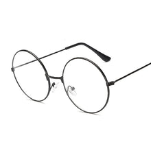Load image into Gallery viewer, Vintage Round Glasses Frame Women Metal Small Circle Shape Eyewear Clear Optical Eyeglasses Transparent Lens Spectacle