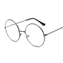 Load image into Gallery viewer, Vintage Round Glasses Frame Women Metal Small Circle Shape Eyewear Clear Optical Eyeglasses Transparent Lens Spectacle