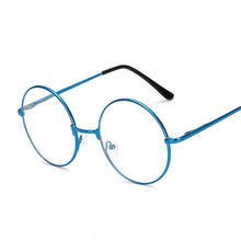 Load image into Gallery viewer, Vintage Round Glasses Frame Women Metal Small Circle Shape Eyewear Clear Optical Eyeglasses Transparent Lens Spectacle