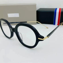 Load image into Gallery viewer, York Brand Designer Eyeglasses Retro Round Titanium Acetate Glasses Frame TBX000 Blue Light Prescription Optical Eyewear