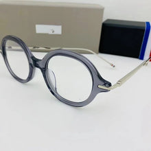 Load image into Gallery viewer, York Brand Designer Eyeglasses Retro Round Titanium Acetate Glasses Frame TBX000 Blue Light Prescription Optical Eyewear