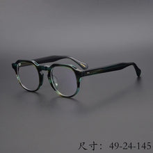 Load image into Gallery viewer, coming Vintage Acetate irregular eyeglass frame 9536 hand made in Japan women and men unique style high completed quality