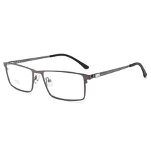 Load image into Gallery viewer, titanium alloy men's photochromic square myopia glasses ladies optical prescription glasses 0 -0.5 -0.75 to -6.0