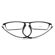 Load image into Gallery viewer, titanium alloy men's photochromic square myopia glasses ladies optical prescription glasses 0 -0.5 -0.75 to -6.0
