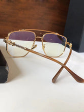 Load image into Gallery viewer, ly Listed Retro Thin Face Big Eye Frame Fashion Travel Beauty Shot Ch8077 Chrome Style