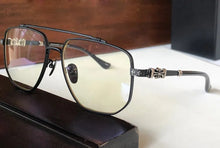 Load image into Gallery viewer, ly Listed Retro Thin Face Big Eye Frame Fashion Travel Beauty Shot Ch8077 Chrome Style