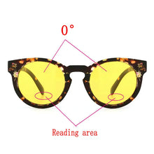 Carica l&#39;immagine nel visualizzatore di Gallery, Night Vision Bifocal Reading Glasses Men Progressive Glasses Women Driving Multifocal Presbyopic Sunglasses Diopter Glasses NX