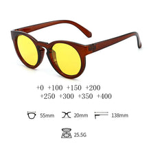 Carica l&#39;immagine nel visualizzatore di Gallery, Night Vision Bifocal Reading Glasses Men Progressive Glasses Women Driving Multifocal Presbyopic Sunglasses Diopter Glasses NX
