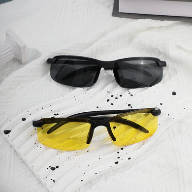 Night Vision Sunglasses Day Night Glasses Sunglasses for Men Outside Driving Glasses Polarized Anti-UV Sun Glasses Adult Eyewear