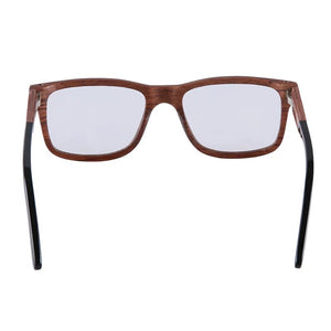 Nilerun Brand Unisex Lightweight Thin Wood Wooden Spectacles Eyewear Optical Glasses Reading Eyeglasses Frame for Men and Women