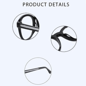 O-Q CLUB Men Women Polarized Sunglasses Myopia Optical Glasses Round Magnetic Clip-on Prescription Eyeglasses FG1063