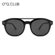 Load image into Gallery viewer, O-Q CLUB Men Women Polarized Sunglasses Myopia Optical Glasses Round Magnetic Clip-on Prescription Eyeglasses FG1063