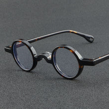 Carica l&#39;immagine nel visualizzatore di Gallery, Japan Vintage Round Acetate Glasses Frame for Men Women Prescription Myopia Optical Eyeglasses 5807
