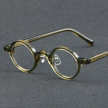 Carica l&#39;immagine nel visualizzatore di Gallery, Japan Vintage Round Acetate Glasses Frame for Men Women Prescription Myopia Optical Eyeglasses 98650 