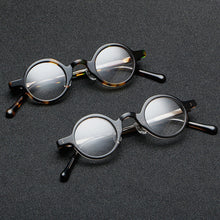 Carica l&#39;immagine nel visualizzatore di Gallery, Japan Vintage Round Acetate Glasses Frame for Men Women Prescription Myopia Optical Eyeglasses 98650 