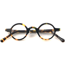 Carica l&#39;immagine nel visualizzatore di Gallery, Japan Vintage Round Acetate Glasses Frame for Men Women Prescription Myopia Optical Eyeglasses 98650 