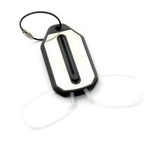 Load image into Gallery viewer, Nose Clip Folding Legless Reading Glasses Men Women Mini Portable Smart Magnifier Presbyopic Eyewear +1.0 To +4.0 Gafas